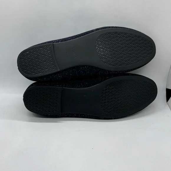 Vivaia Audrey Round-Toe Embroidered Loafer navy metallic koala bear design - Picture 10 of 11